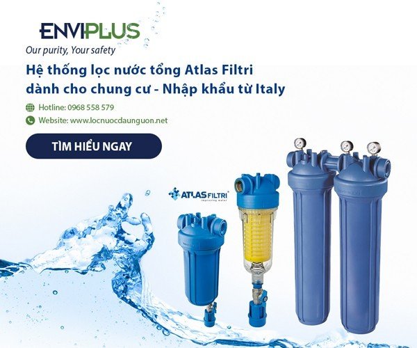 Hệ thống lọc nước tổng Atlas Filtri 