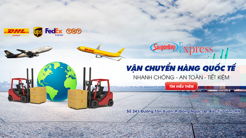 Địa chỉ gửi chuyển phát nhanh quốc tế tại Hà Nội