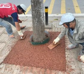 Biến phế thải xây dựng thành bêtông 'bọt biển' chống ngập cho Hà Nội