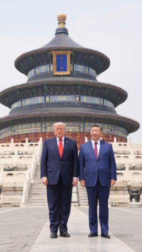 Ông Tập và ông Trump thăm Thiên Đàn