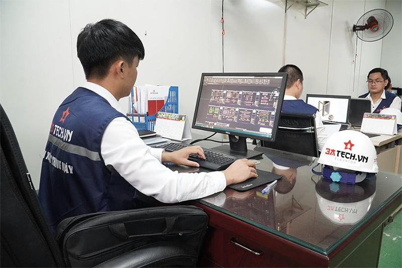 3atech cải tiến máy móc 