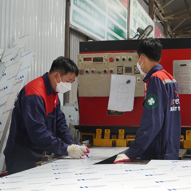 3atech cải tiến máy móc 