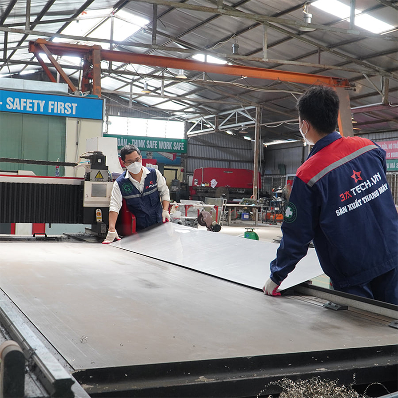 3atech cải tiến máy móc 