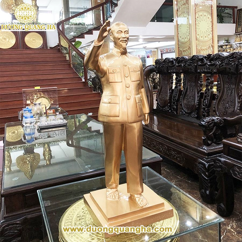 đúc tượng đồng bác hồ 