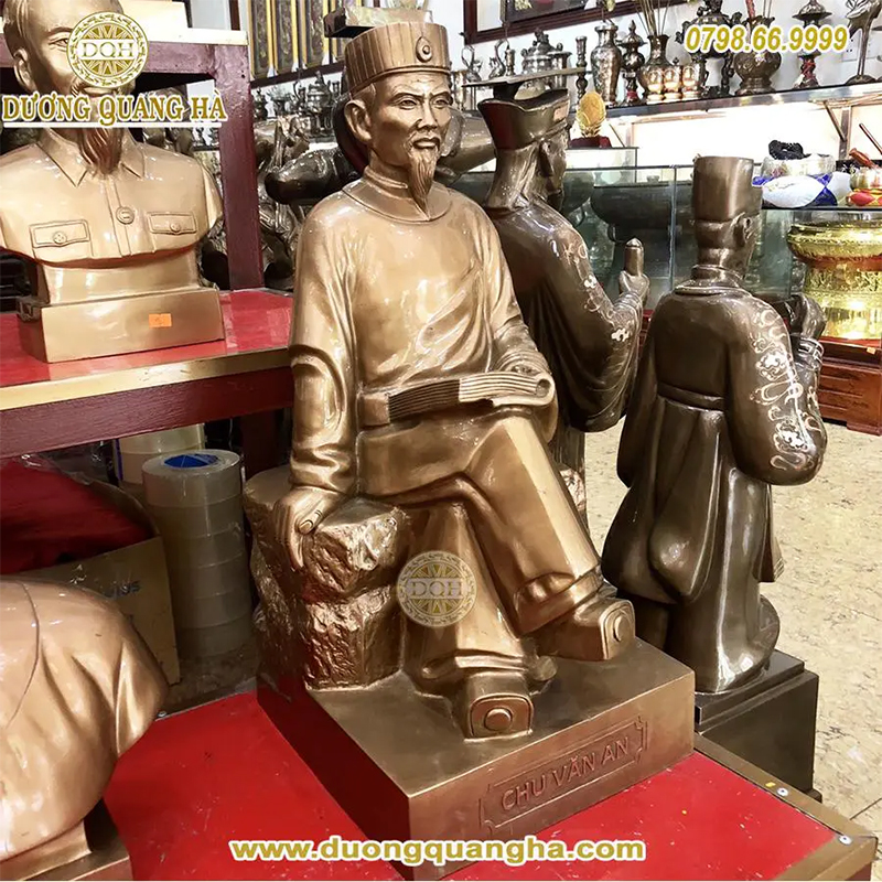 đúc tượng đồng danh nhân danh tướng 
