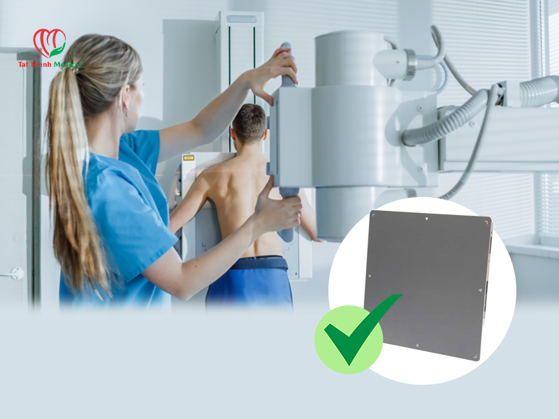 Nâng tầm chẩn đoán hình ảnh với tấm nhận ảnh X-quang KTS DR