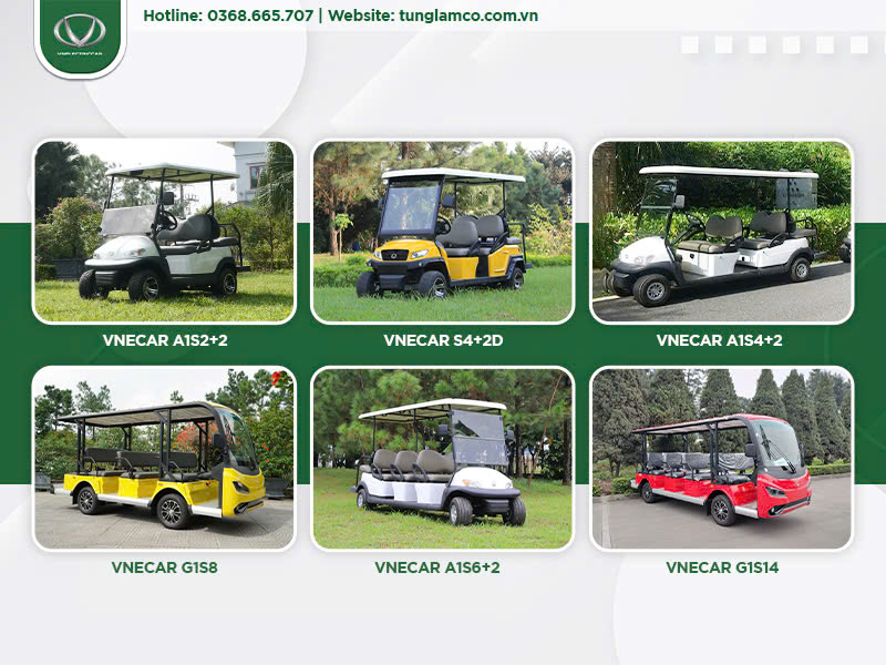 Đa dạng lựa chọn xe điện chở khách thương hiệu Việt