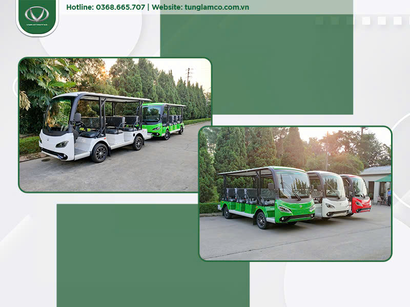 Đa dạng lựa chọn xe điện chở khách thương hiệu Việt
