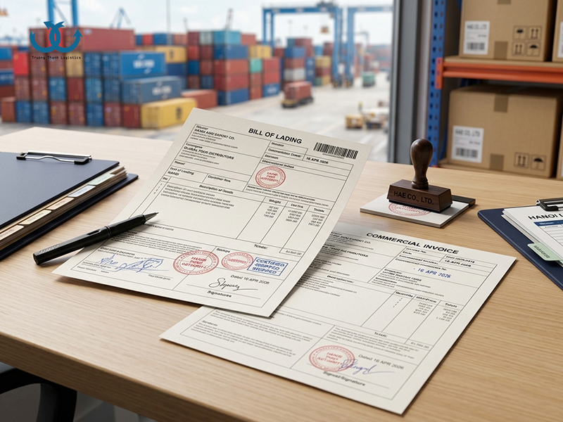 Hồ sơ xuất khẩu nông sản gồm những gì?