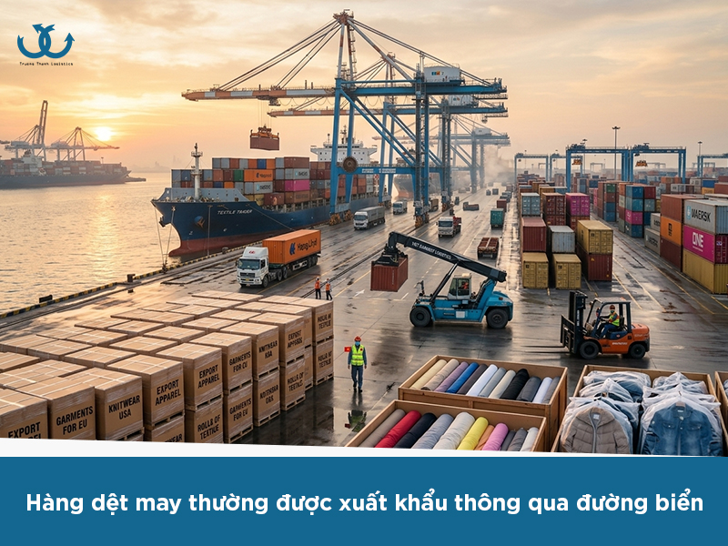 Thủ tục xuất khẩu hàng dệt may