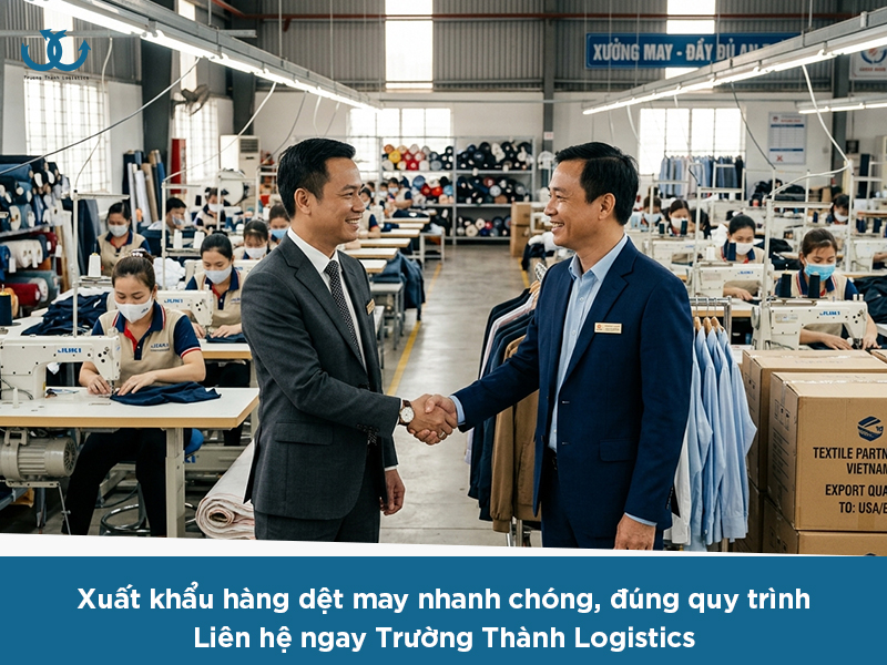 Thủ tục xuất khẩu hàng dệt may