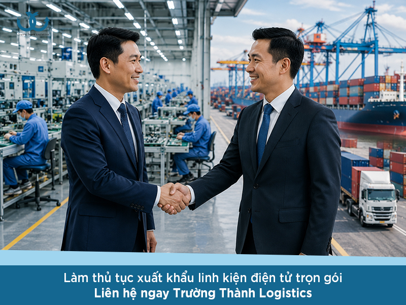 thủ tục xuất khẩu linh kiện điện tử 