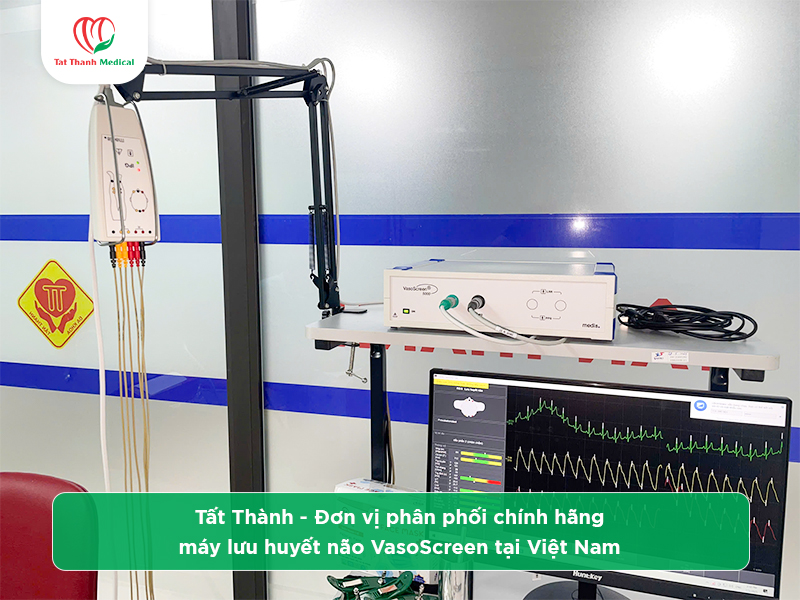VasoScreen 5000 – Công cụ hỗ trợ đánh giá lưu huyết não không xâm lấn