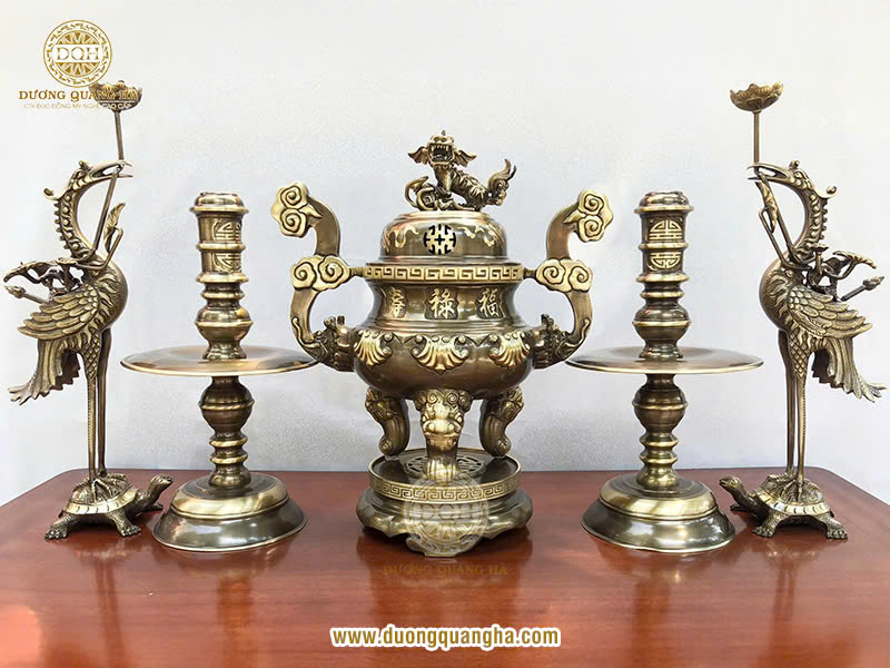 bộ đỉnh đồng đẹp