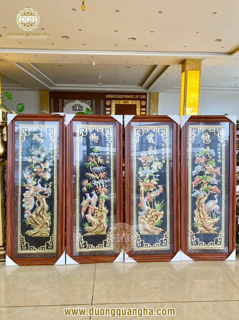 bộ tranh tứ quý
