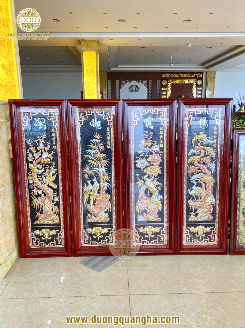 bộ tranh tứ quý