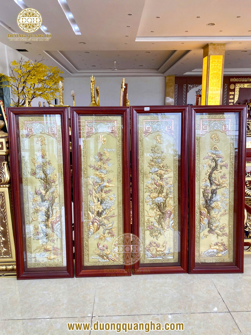 bộ tranh tứ quý