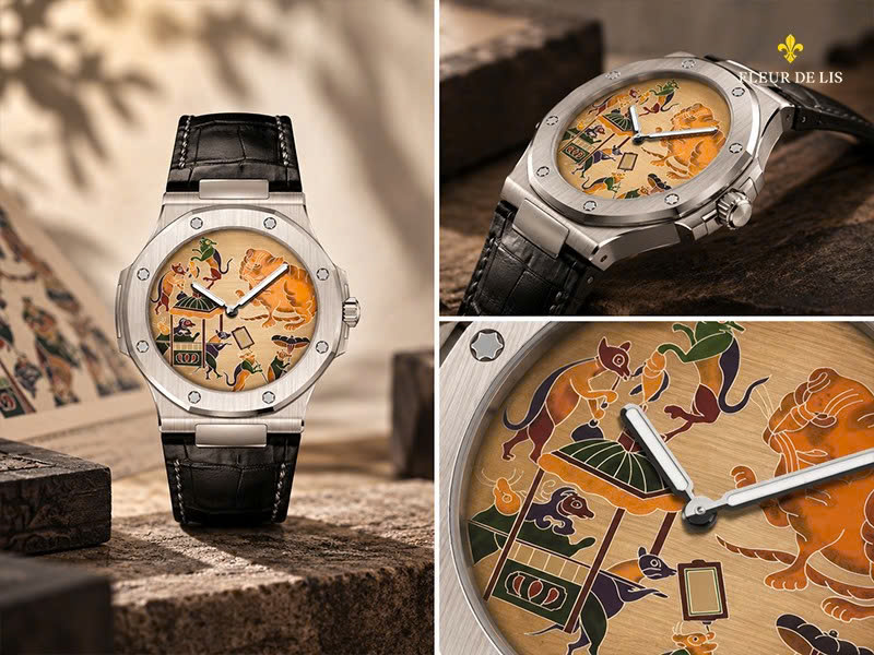 Đồng hồ Fleur De Lis: Khi Pháp Lam kể câu chuyện di sản bằng men và lửa