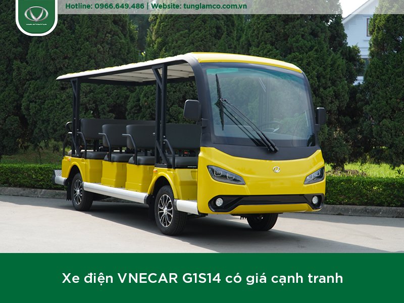 Tìm hiểu giá xe điện du lịch 14 chỗ năm 2024