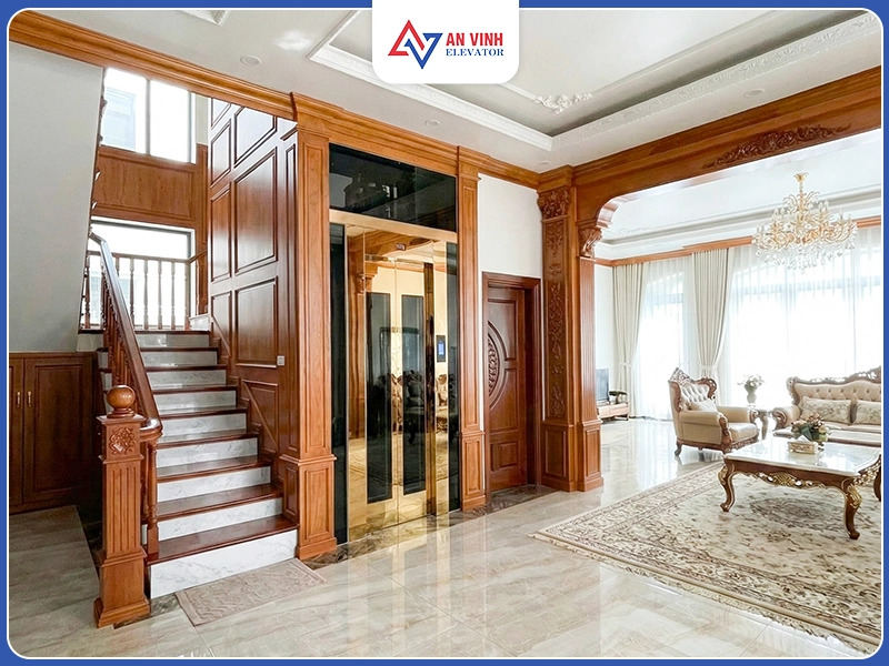 Thang máy cabin gương – Xu hướng nội thất nhà phố 2026–2027