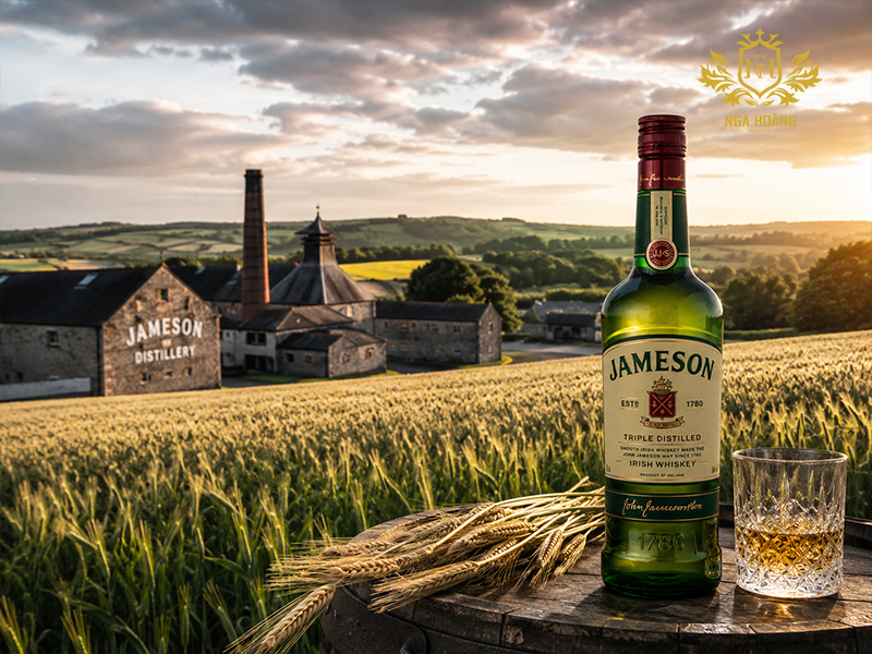 Jameson 700ml - Biểu tượng Irish Whiskey chinh phục người yêu whisky trên toàn thế giới
