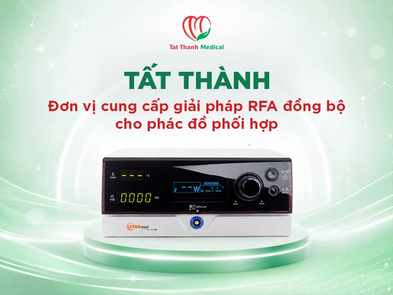 RFA kết hợp foam sclerotherapy: Giải pháp toàn diện trong điều trị suy giãn tĩnh mạch chi dưới