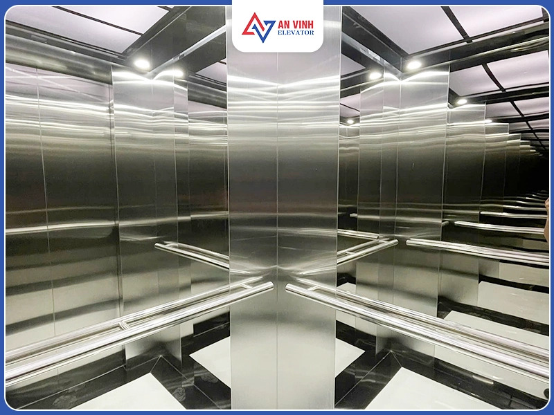 Thang máy cabin gương – Xu hướng nội thất nhà phố 2026–2027
