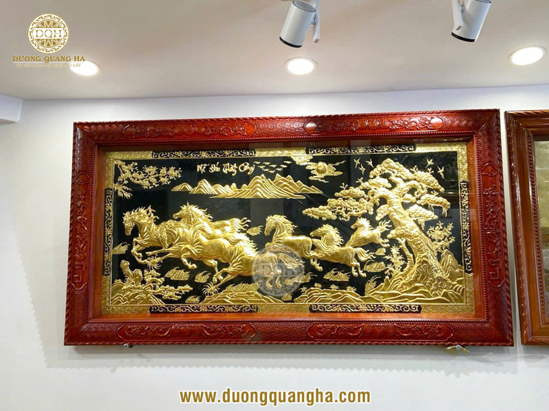 Tranh Mã đáo thành công 