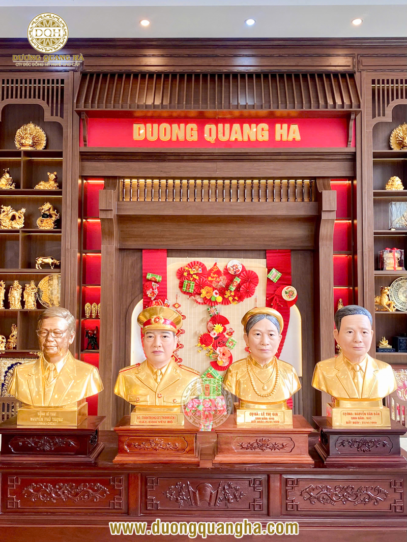 Vì sao tượng truyền thần ngày càng được nhiều gia đình lựa chọn thay cho ảnh thờ?